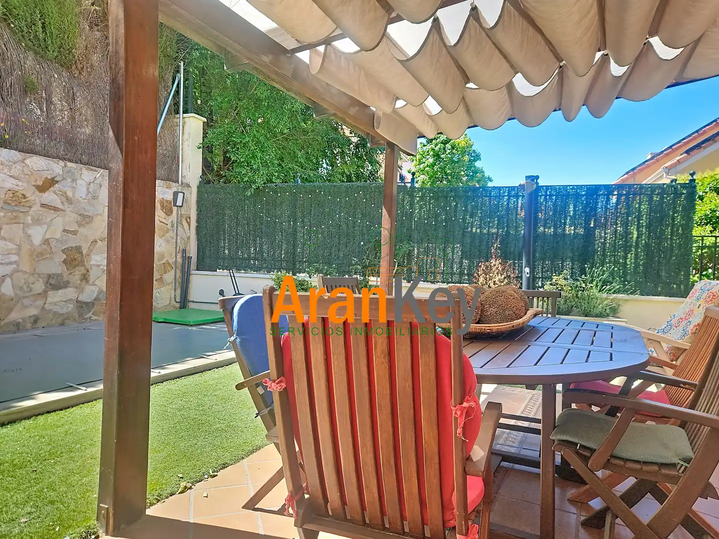 Jardín de Casa o chalet en venta en Aranjuez con Aire acondicionado, Calefacción y Jardín privado