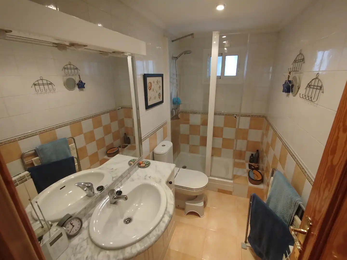 Badezimmer von Wohnung zum Verkauf in Móstoles mit Klimaanlage, Heizung und Privatgarten