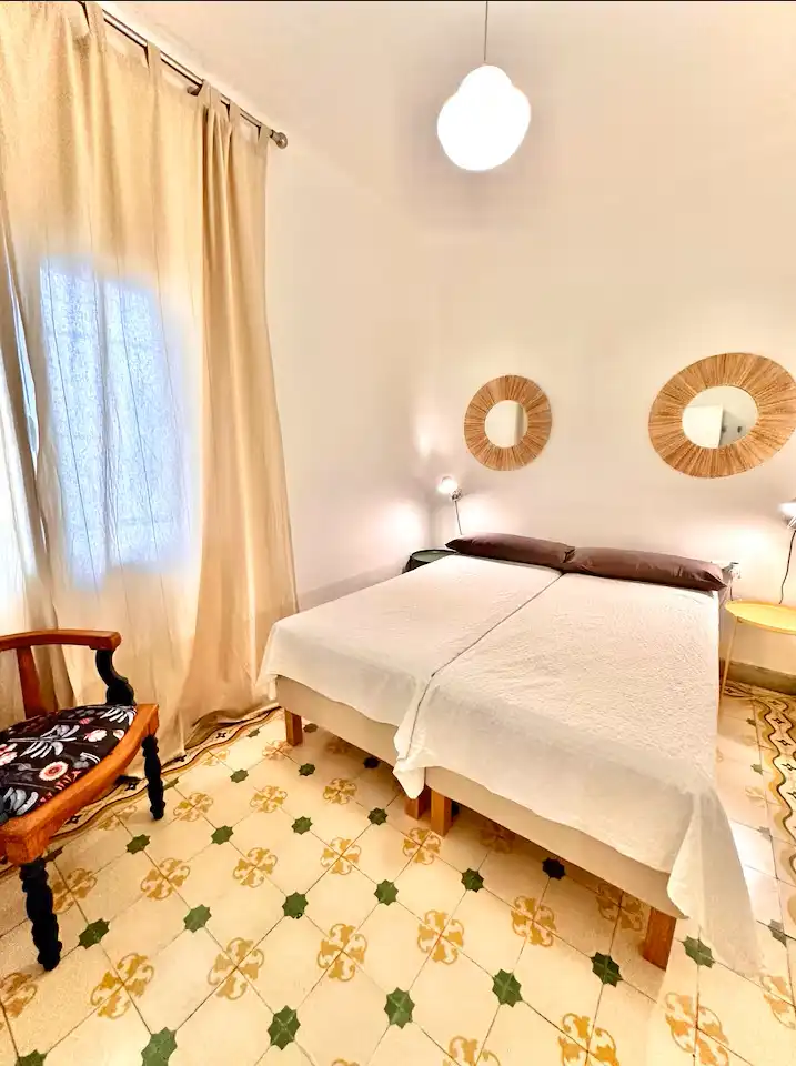Bedroom of Flat for sale in Málaga  with Air Conditioner, Heating and Furnished
