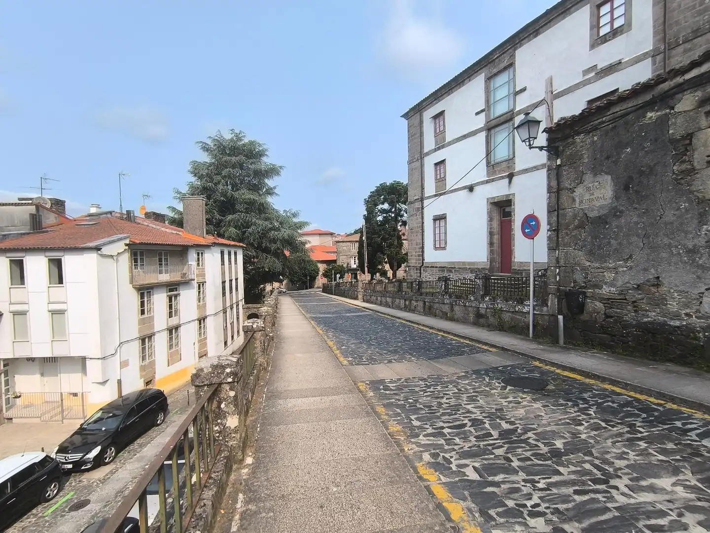 Vista exterior de Casa o chalet en venta en Santiago de Compostela  con Terraza