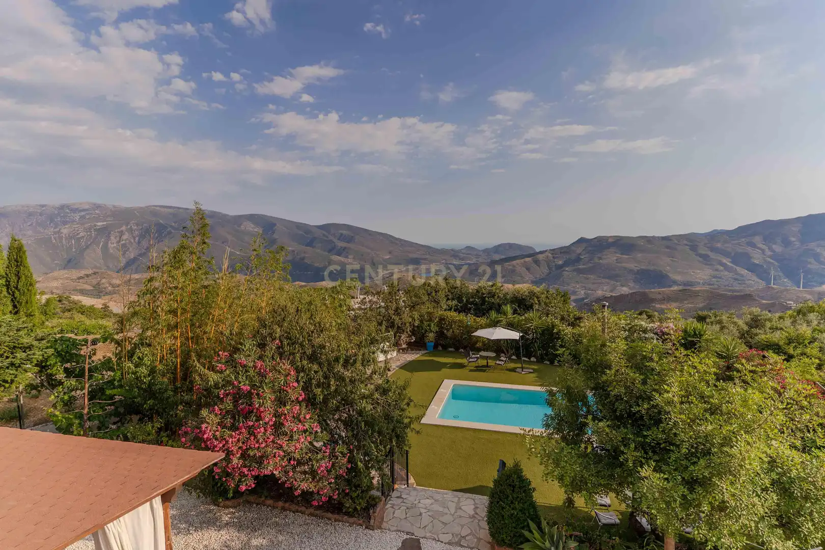 Garden of Houses for sale in Lanjarón  with Private garden, Storage room and Swimming Pool