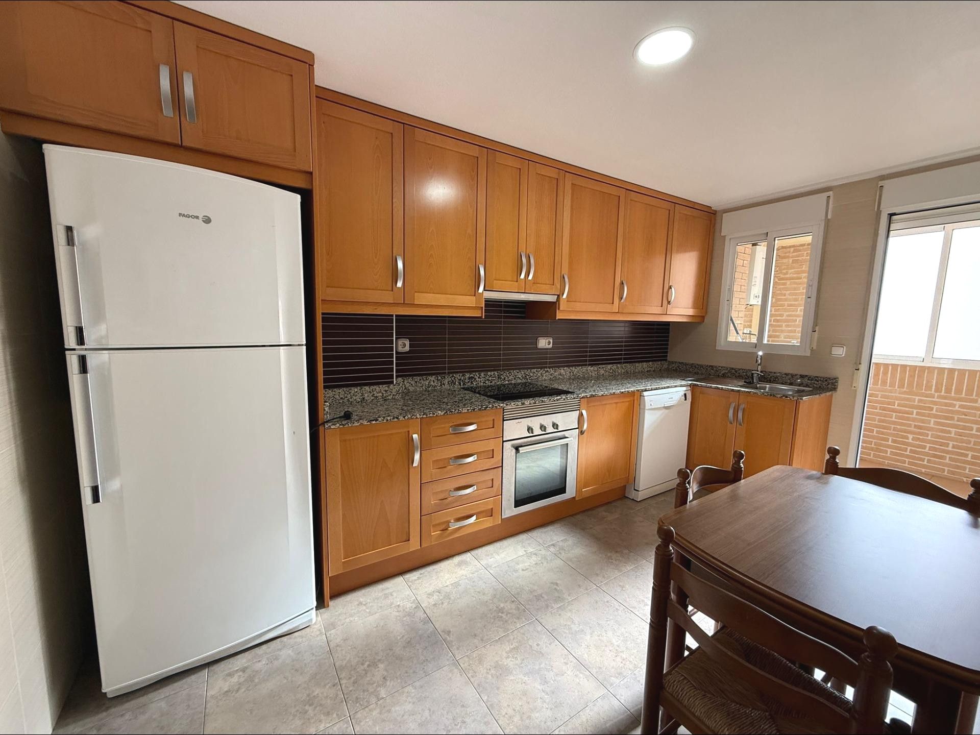 Kitchen of Flat to rent in Elche / Elx  with Air Conditioner and Furnished