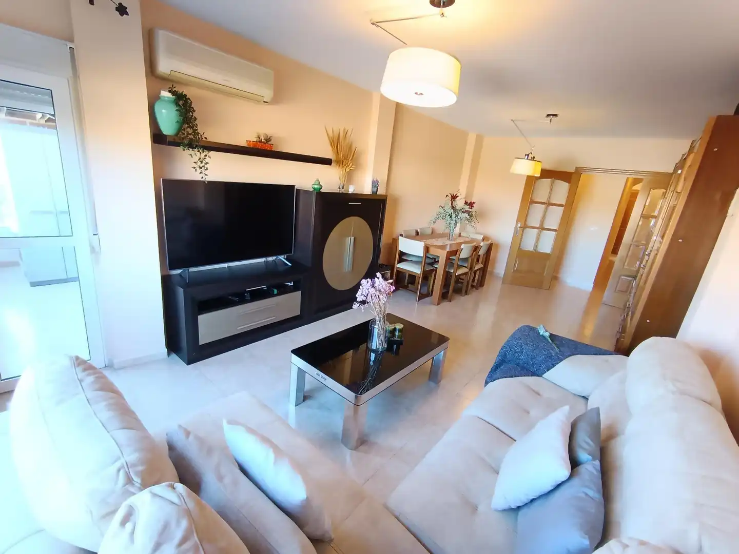 Wohnzimmer von Wohnung zum Verkauf in Molina de Segura mit Klimaanlage, Terrasse und Balkon