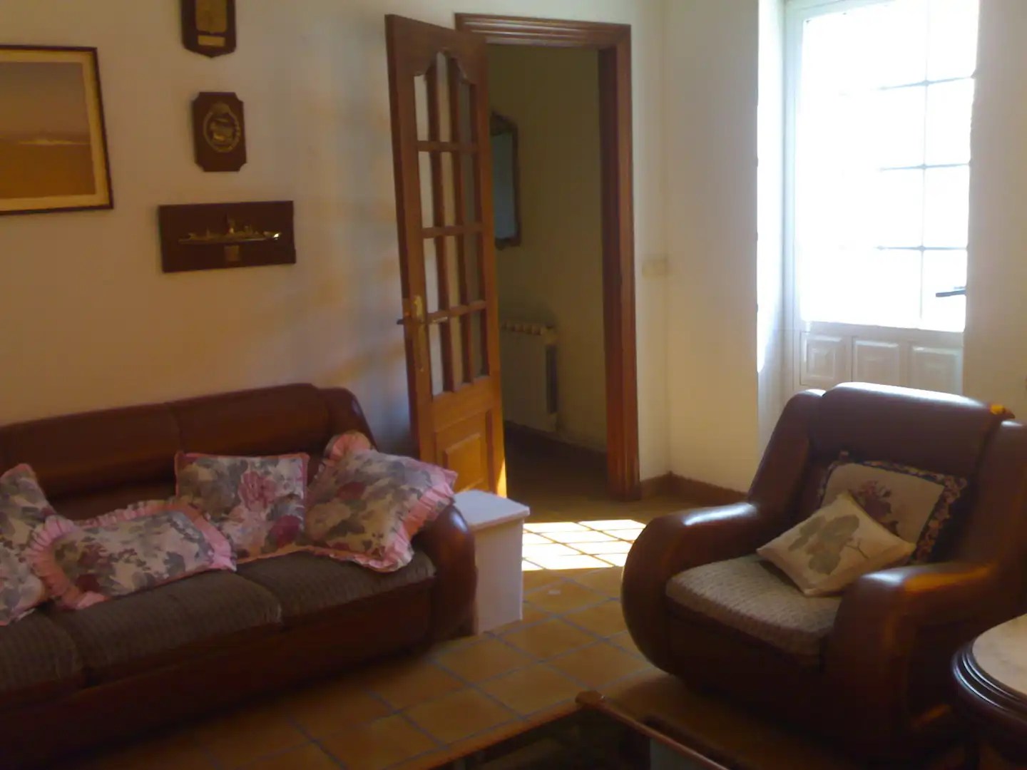 Living room of Houses for sale in Ferrol  with Heating, Private garden and Parquet flooring