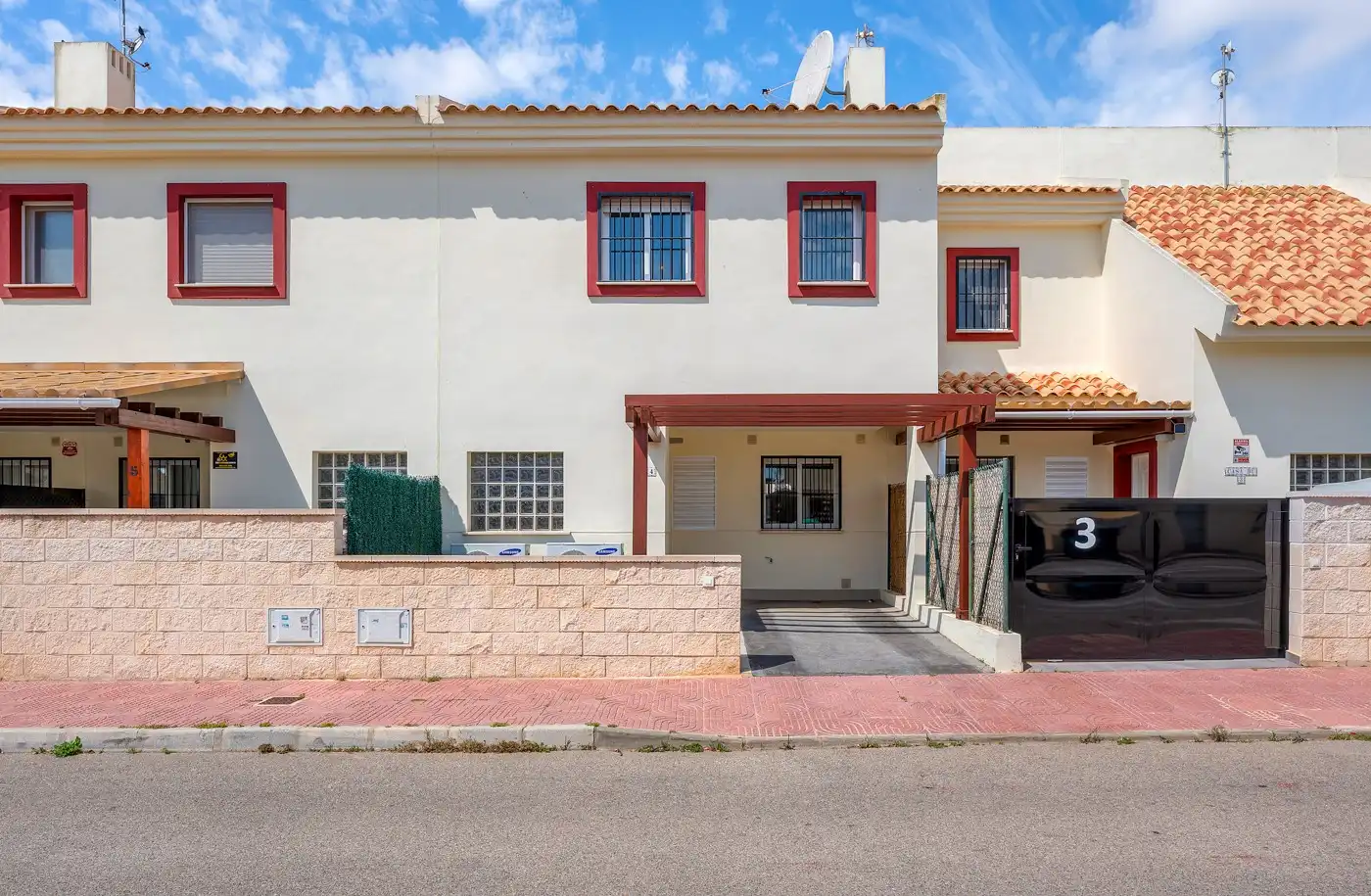 Exterior view of Detached homes for sale in Rojales  with Air Conditioner, Terrace and Storage room