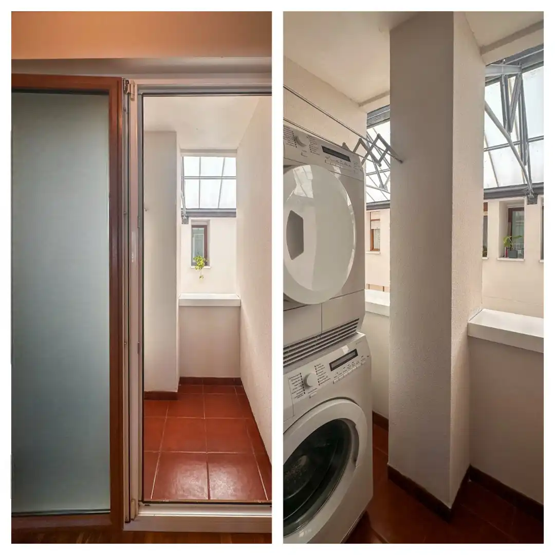 Terraza de Dúplex en venta en Santa Cruz de Bezana con Calefacción y Amueblado