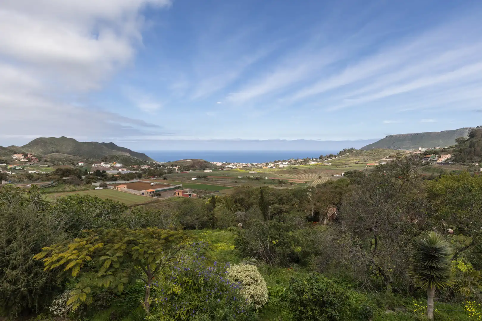 Vista exterior de Finca rústica en venta en Tegueste con Jardín privado, Terraza y Horno