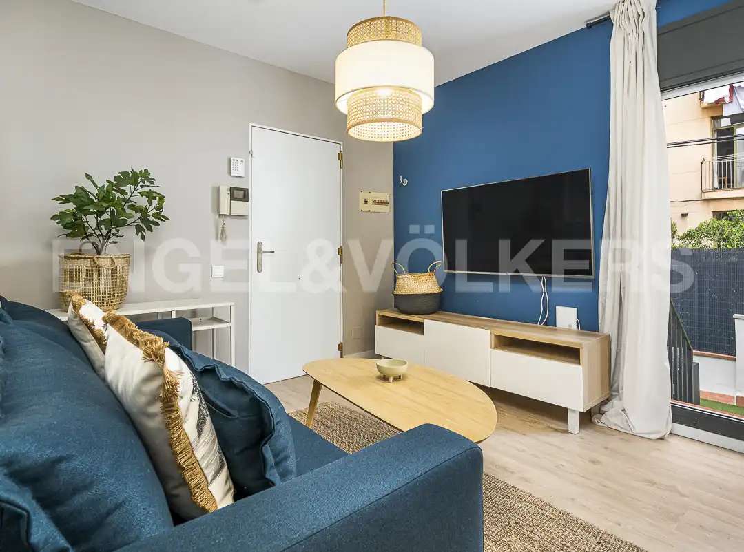 Sala de estar de Piso de alquiler en Ciutat Vella