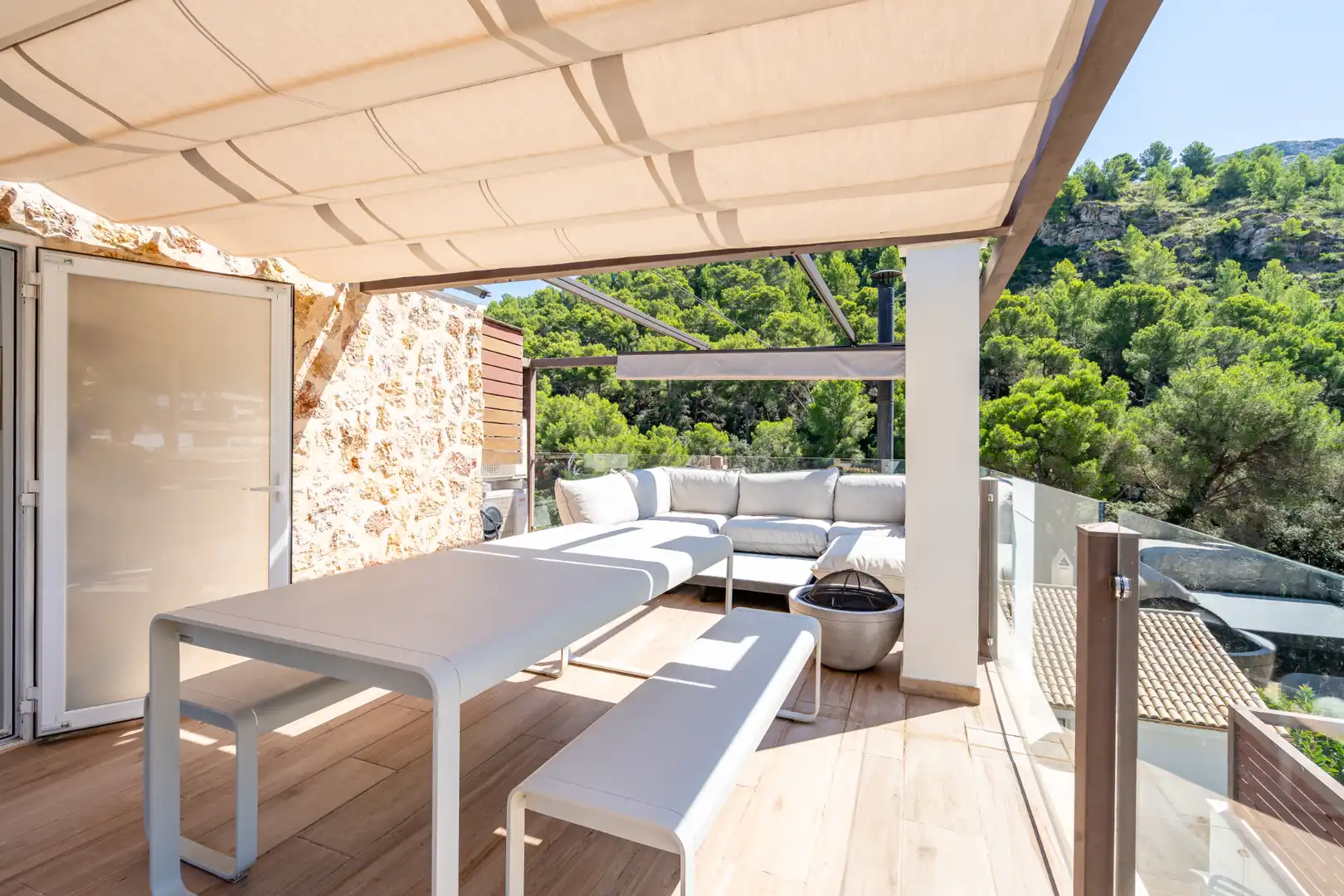 Terrace of Detached homes for sale in Pollença  with Air Conditioner, Private garden and Terrace