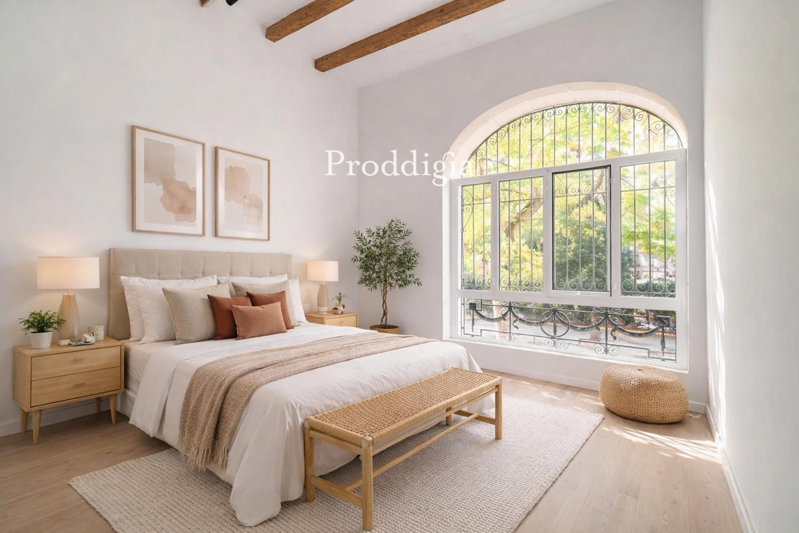 Bedroom of Duplex for sale in  Barcelona Capital  with Air Conditioner, Heating and Terrace