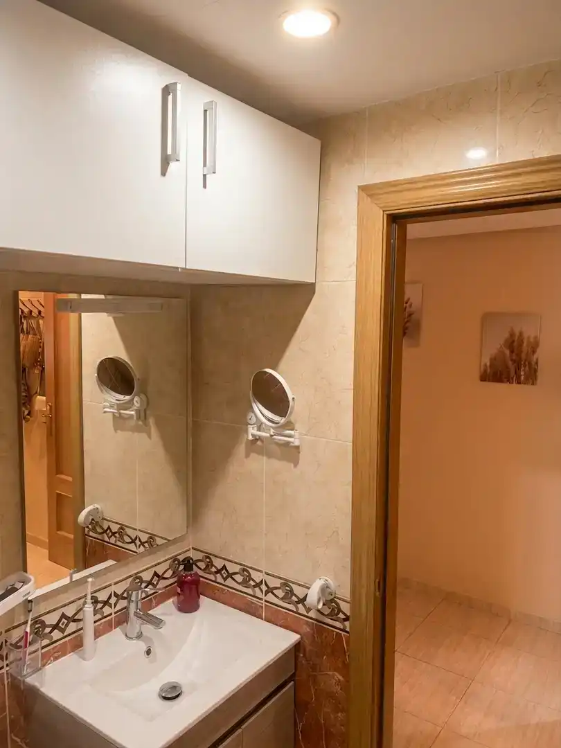 Bany de Apartament de lloguer en Oropesa del Mar / Orpesa amb Aire condicionat, Piscina i Balcó