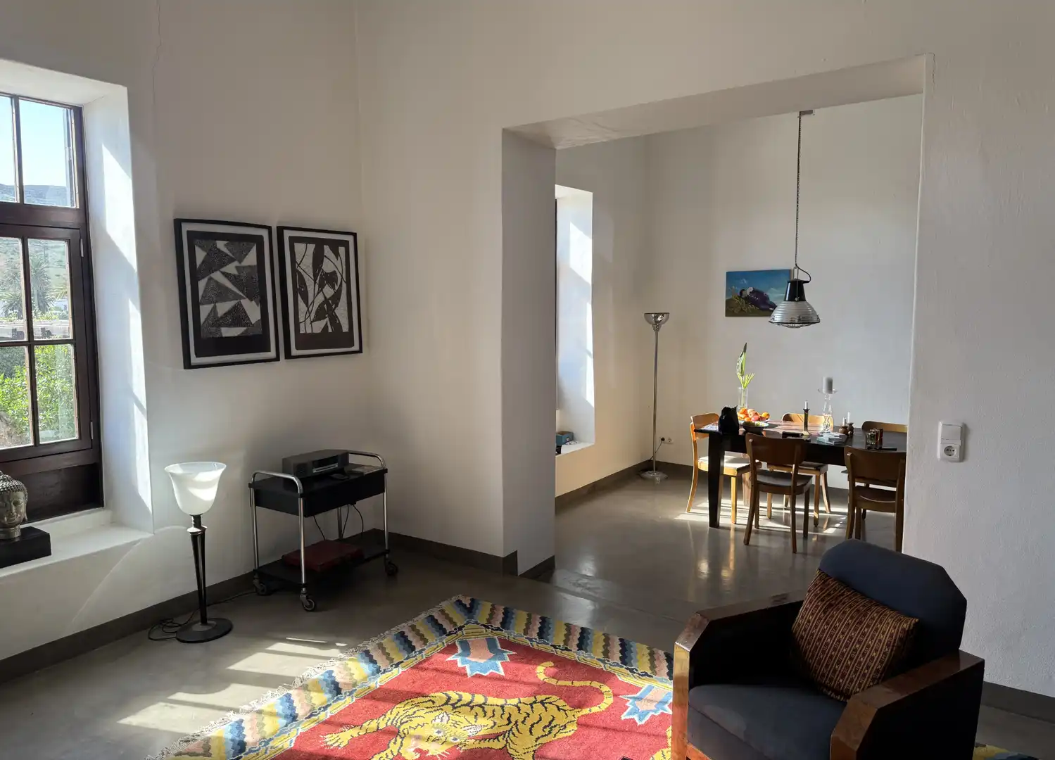 Sala de estar de Casa o chalet en venta en Haría con Jardín privado y Amueblado