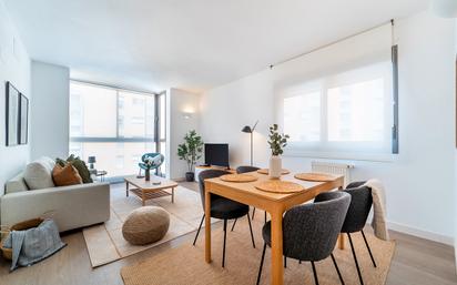 Living room of Flat to rent in  Madrid Capital  with Air Conditioner