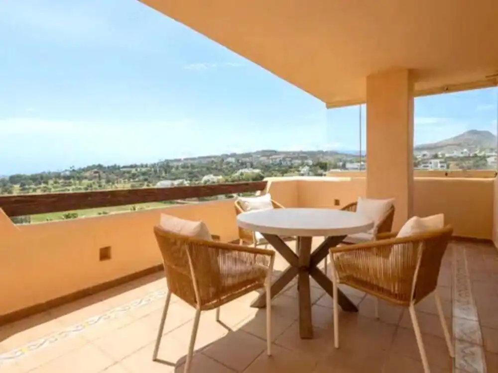 Terrace of Apartments for rent in Benahavís  with Air Conditioner, Terrace and Swimming Pool