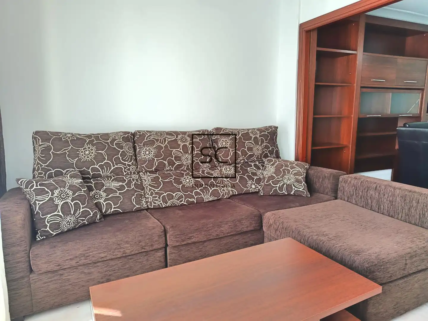 Sala d'estar de Pis en venda en Ferrol amb Calefacció, Terrassa i Moblat