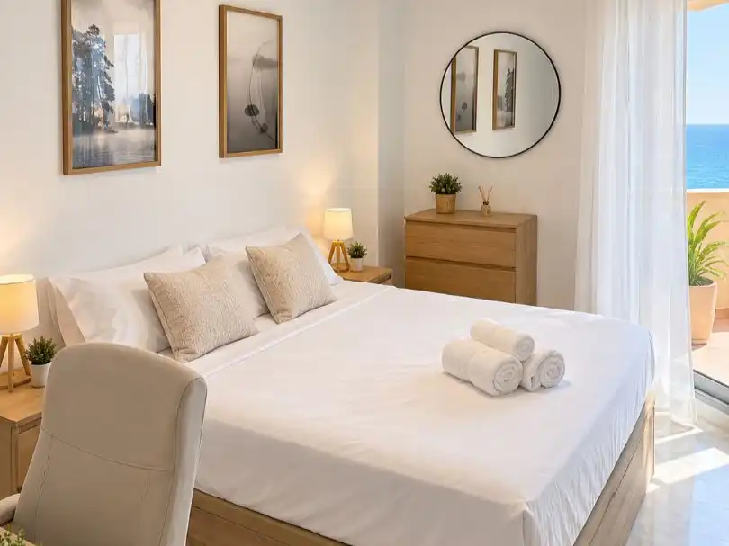 Bedroom of Flat for rent in Torreblanca del Sol