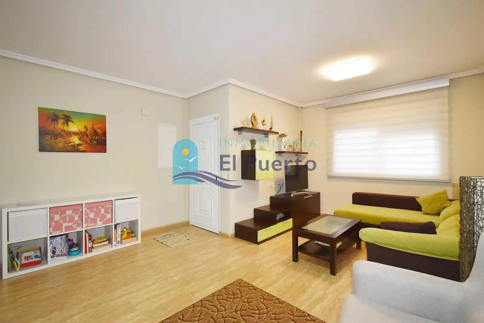 Sala de estar de Dúplex en venta en Mazarrón con Aire acondicionado, Calefacción y Jardín privado