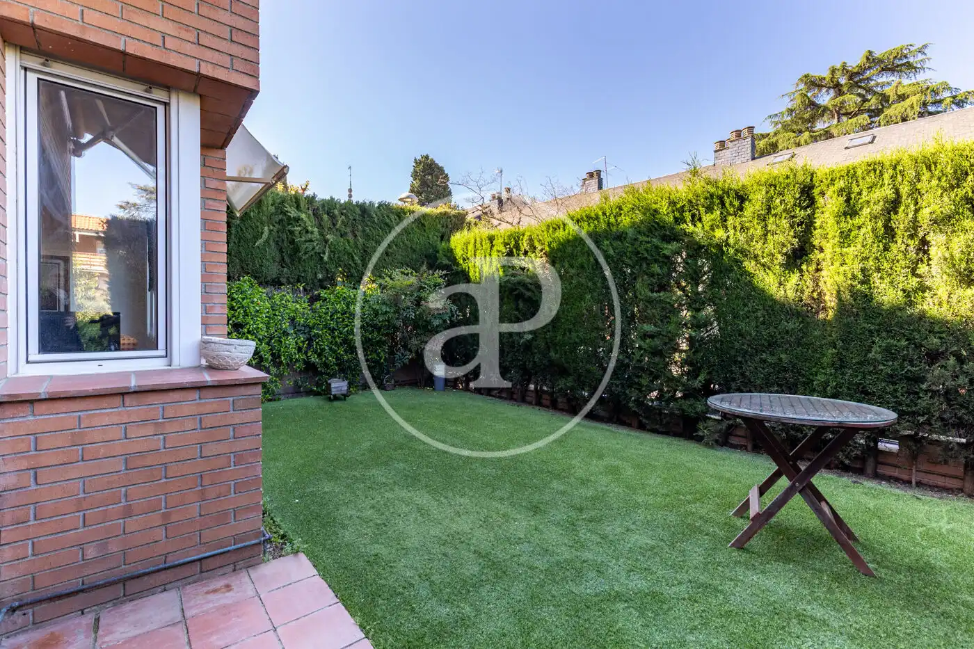 Garden of Detached homes for sale in Sant Cugat del Vallès  with Air Conditioner, Heating and Private garden