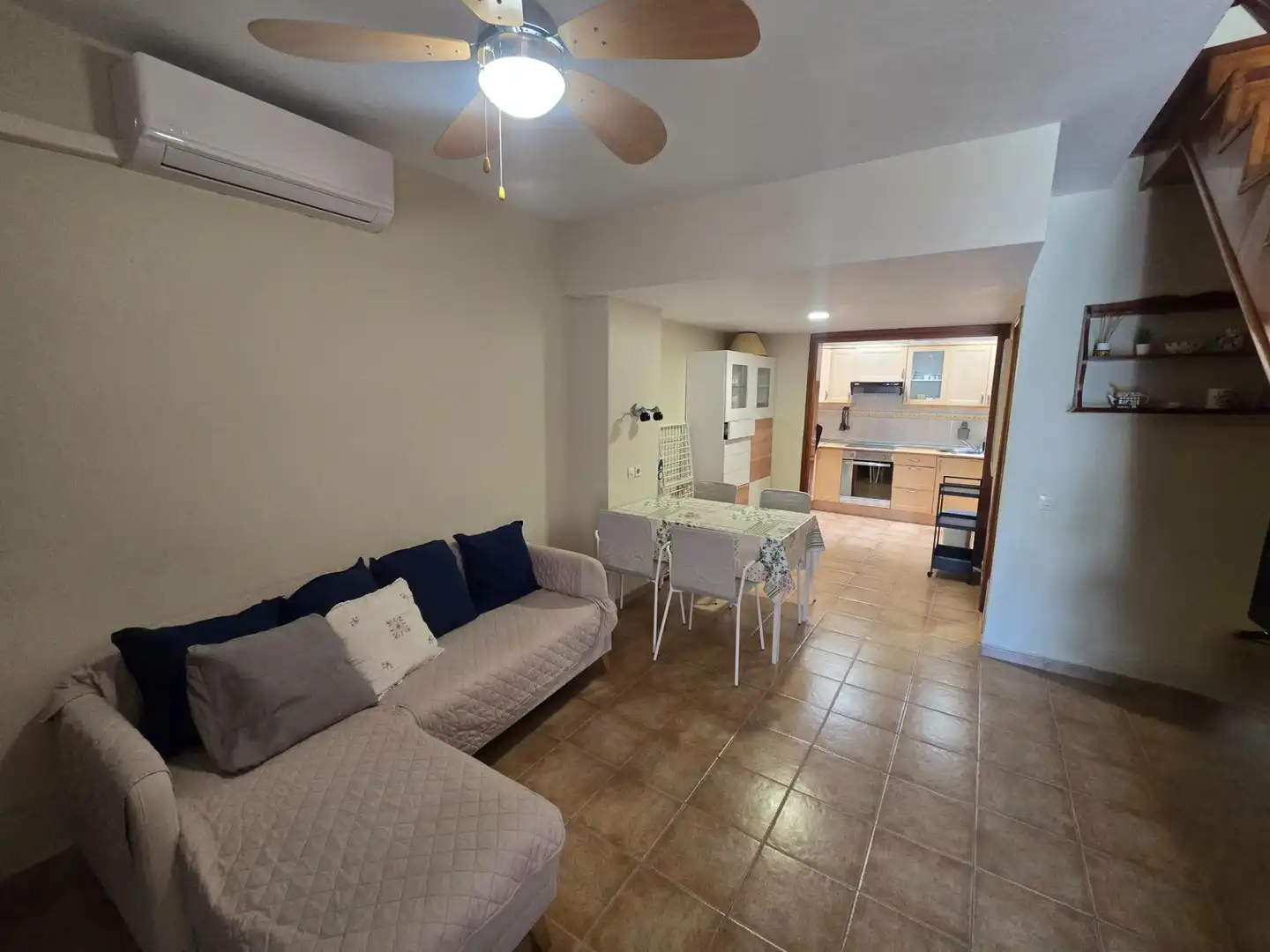 Living room of Houses for rent in Mogán  with Terrace, Furnished and Balcony