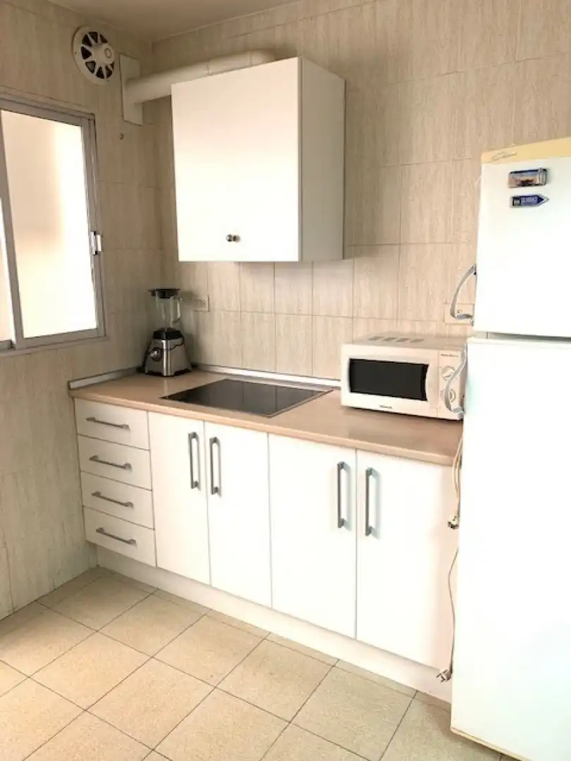 Cocina de Piso de alquiler en Murcia con Terraza, Amueblado y Balcón