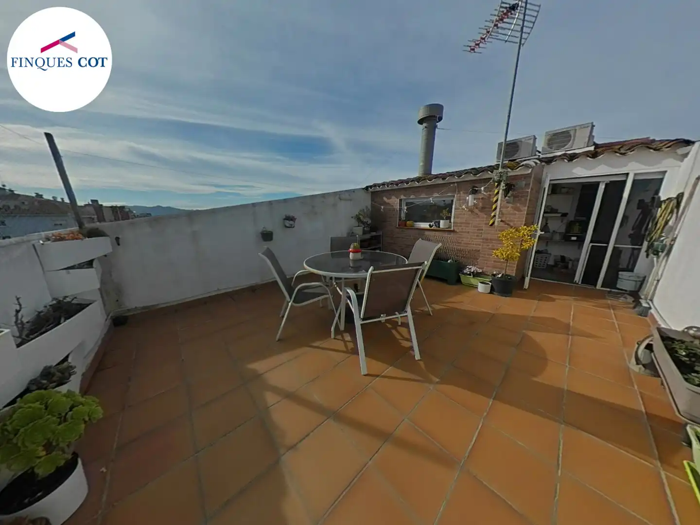 Terrace of Flat for sale in Granollers  with Air Conditioner, Heating and Terrace