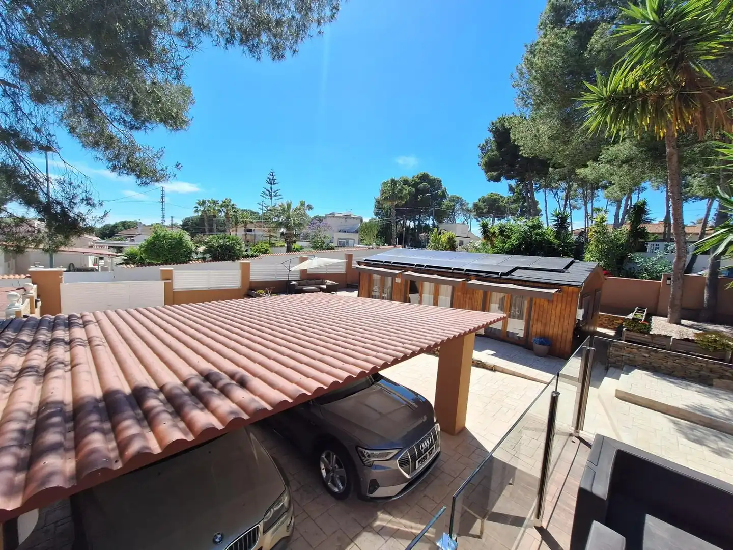 Vista exterior de Casa o xalet en venda en Pilar de la Horadada amb Piscina