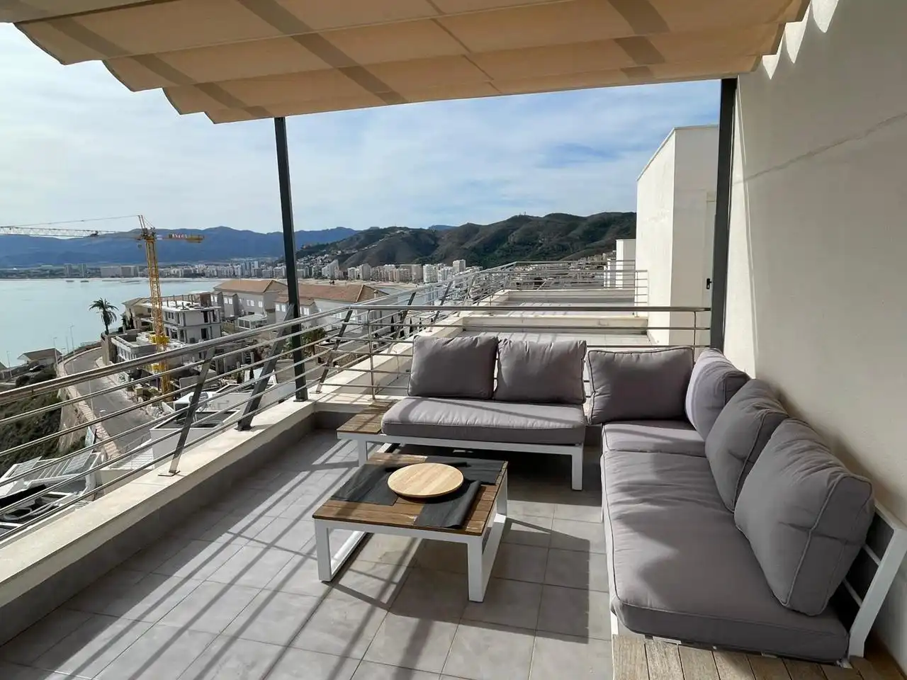 Terrace of Houses for rent in Cullera  with Air Conditioner, Terrace and Swimming Pool