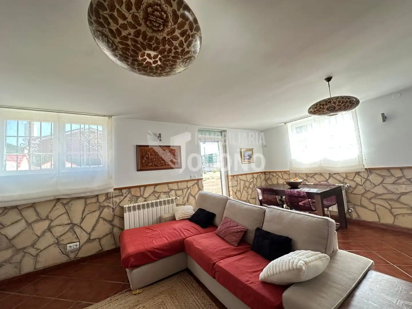 Living room of Houses for sale in Anguciana  with Heating, Private garden and Parquet flooring