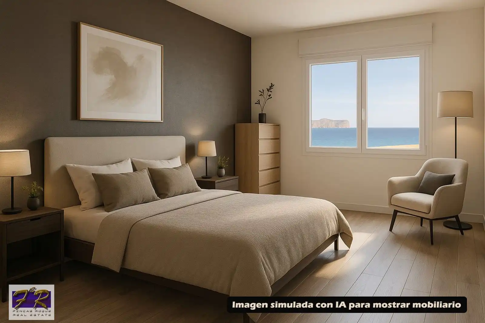 Dormitori de Casa o xalet en venda en Alcúdia amb Aire condicionat, Terrassa i Moblat
