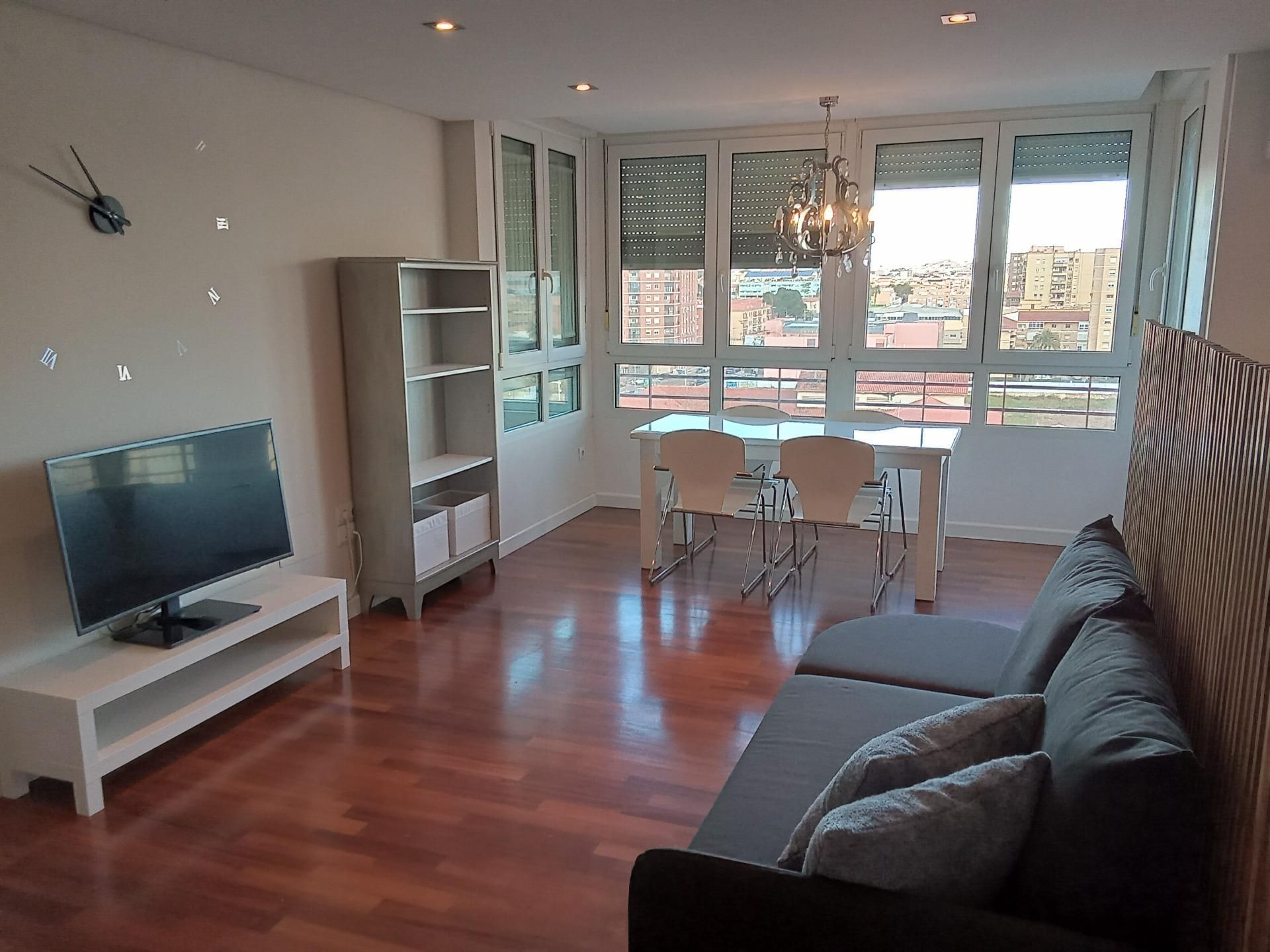 Sala de estar de Piso en venta en Cartagena con Aire acondicionado, Trastero y Amueblado