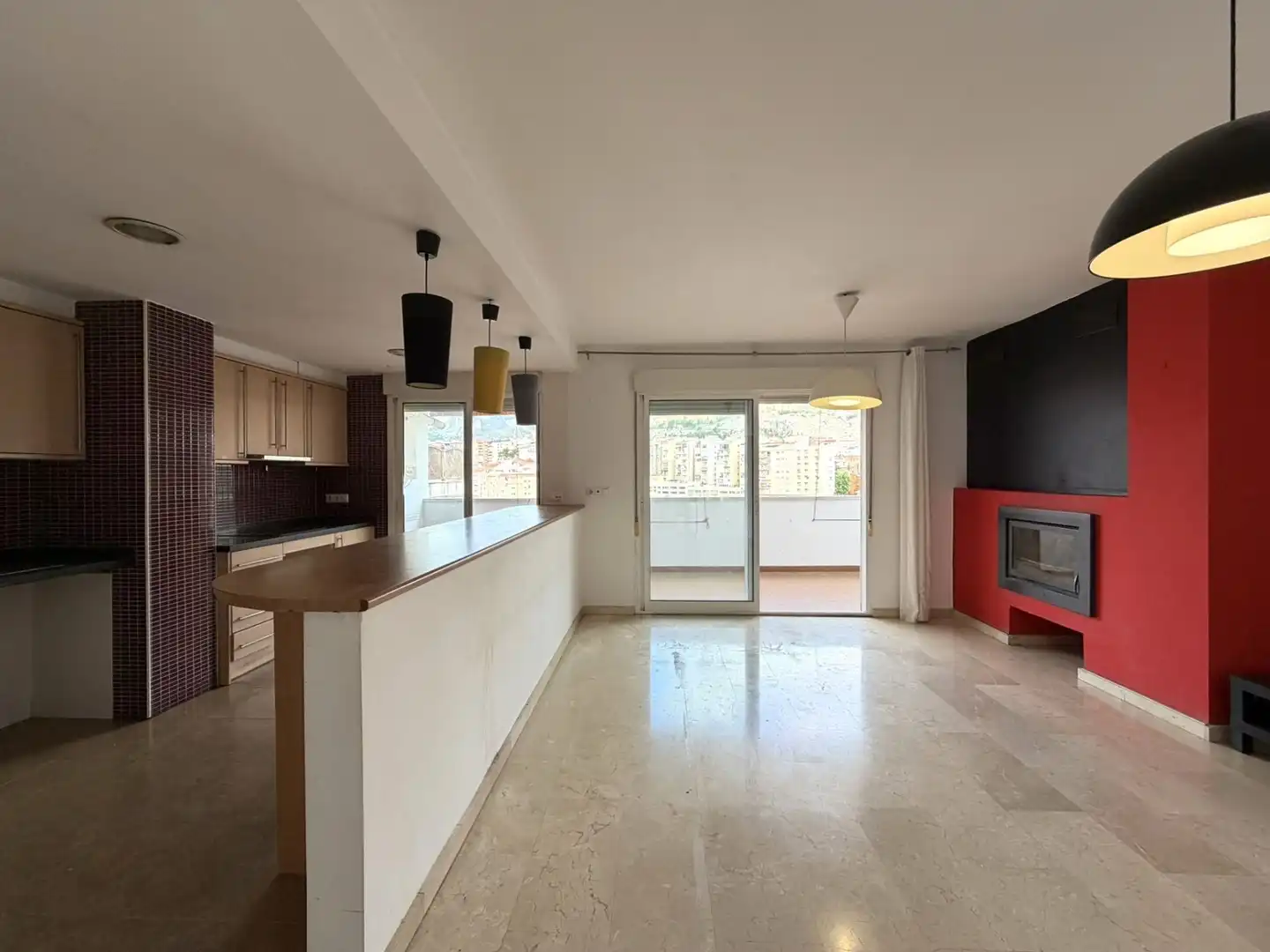 Living room of Attic for sale in Alcoy / Alcoi  with Heating, Terrace and Storage room