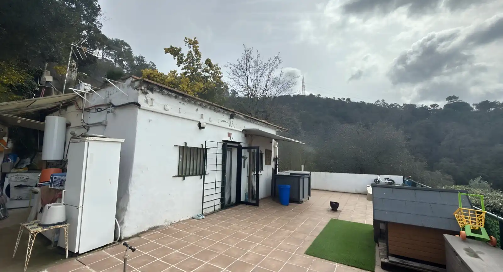 Jardín de Finca rústica en venta en Barcelona con Calefacción