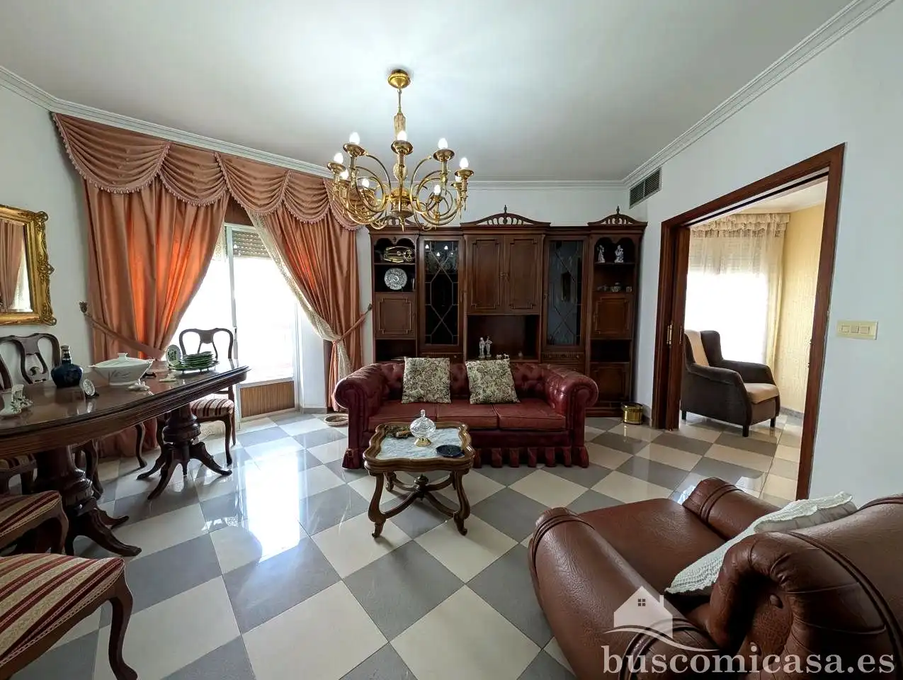 Sala de estar de Piso en venta en Linares con Aire acondicionado, Amueblado y Balcón