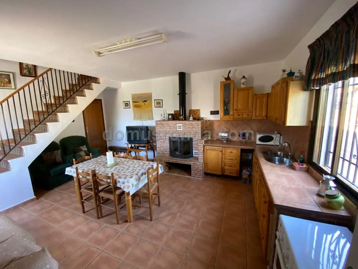 Cocina de Finca rústica en venta en Cuevas del Becerro con Amueblado