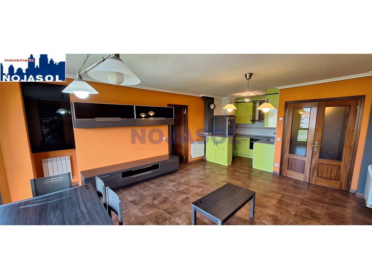 Living room of Apartment for sale in Meruelo  with Heating, Terrace and Furnished
