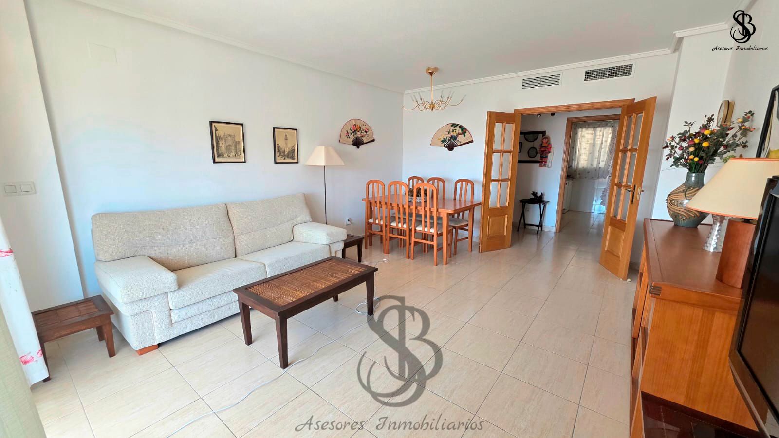 Sala de estar de Piso en venta en Alicante / Alacant con Aire acondicionado, Calefacción y Terraza