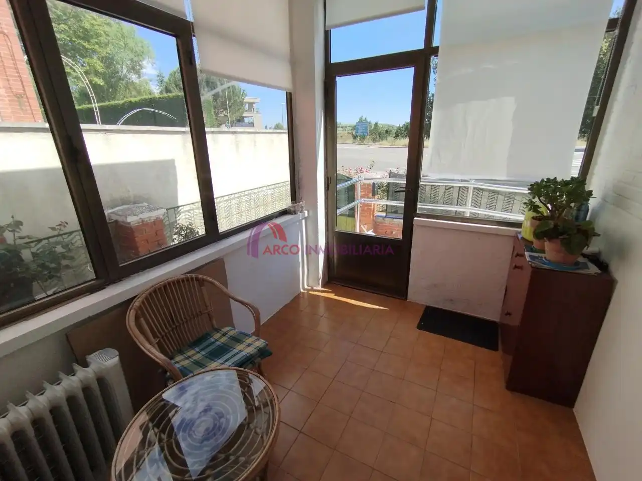 Terrassa de Casa o xalet de lloguer en Burgos amb Calefacció, Jardí privat i Moblat