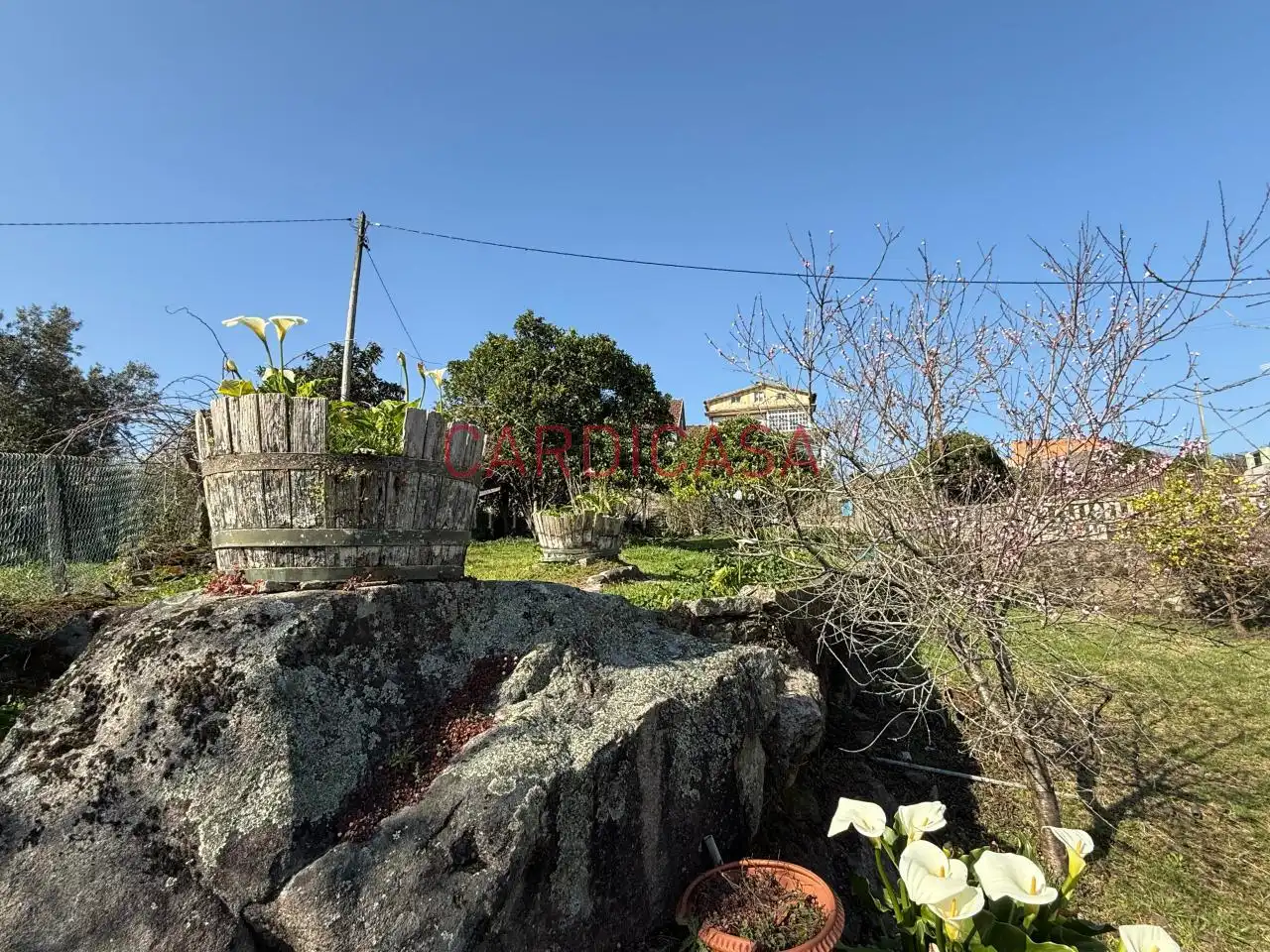Jardí de Casa o xalet en venda en Vilaboa amb Calefacció, Jardí privat i Terrassa