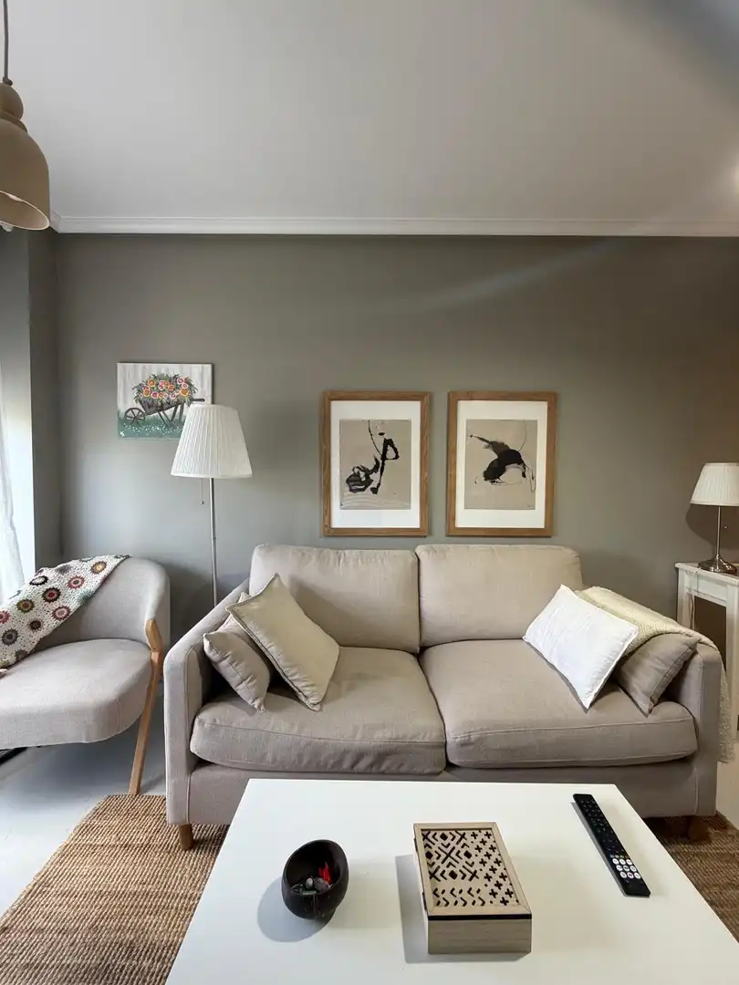 Sala de estar de Apartamento de alquiler en Cedeira