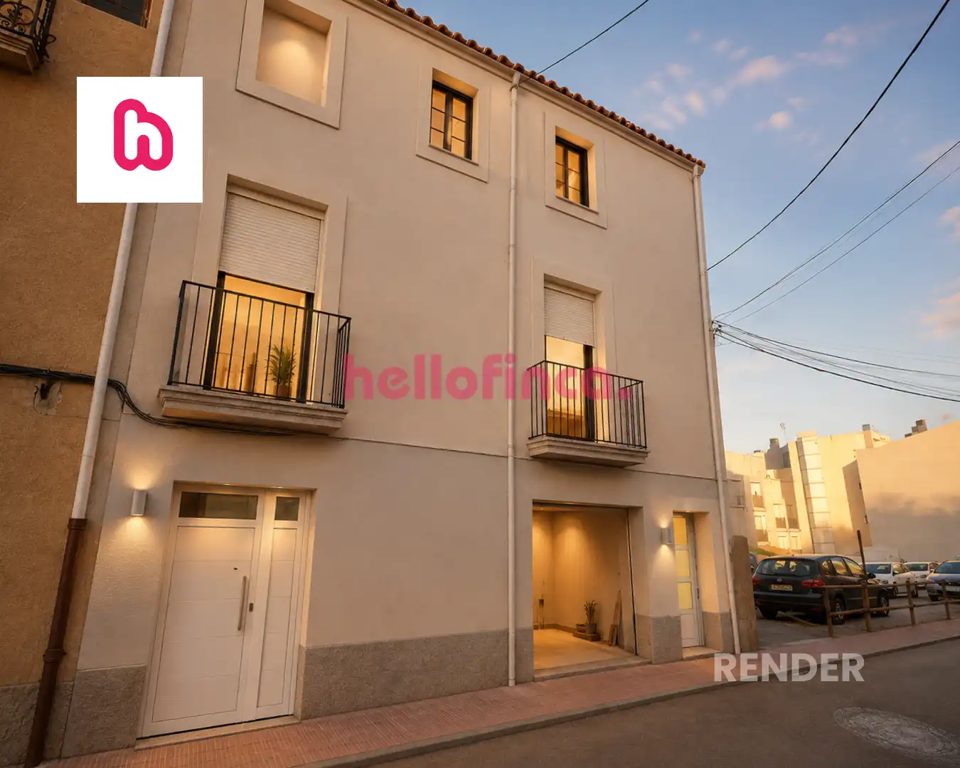 Casa con terraza en venta en El Pla del Penedès