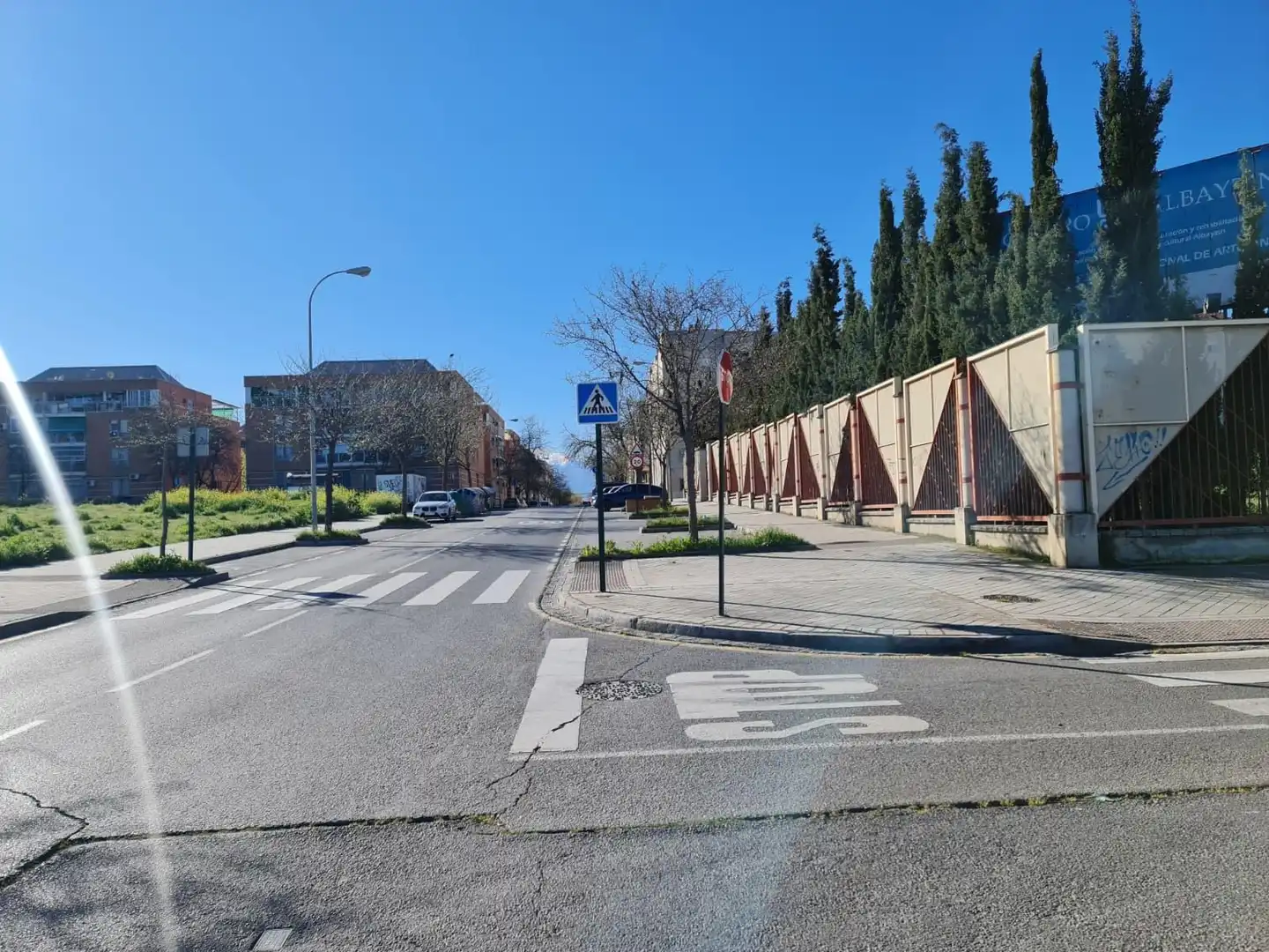 Vista exterior de Piso en venta en Granada