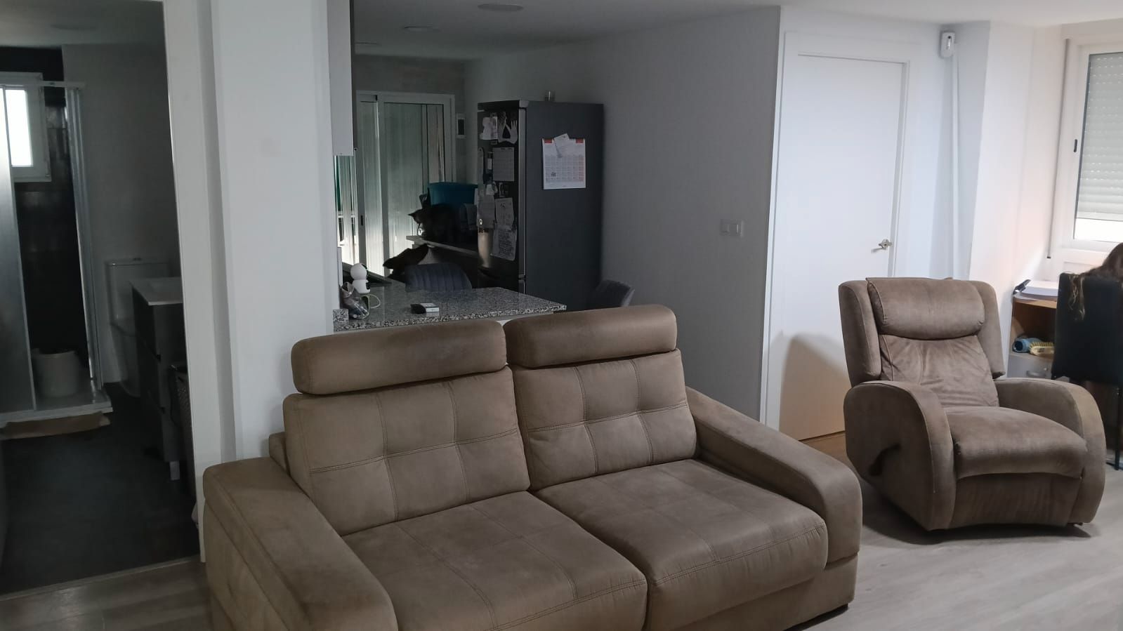 Living room of Flat for sale in Xirivella  with Air Conditioner and Balcony