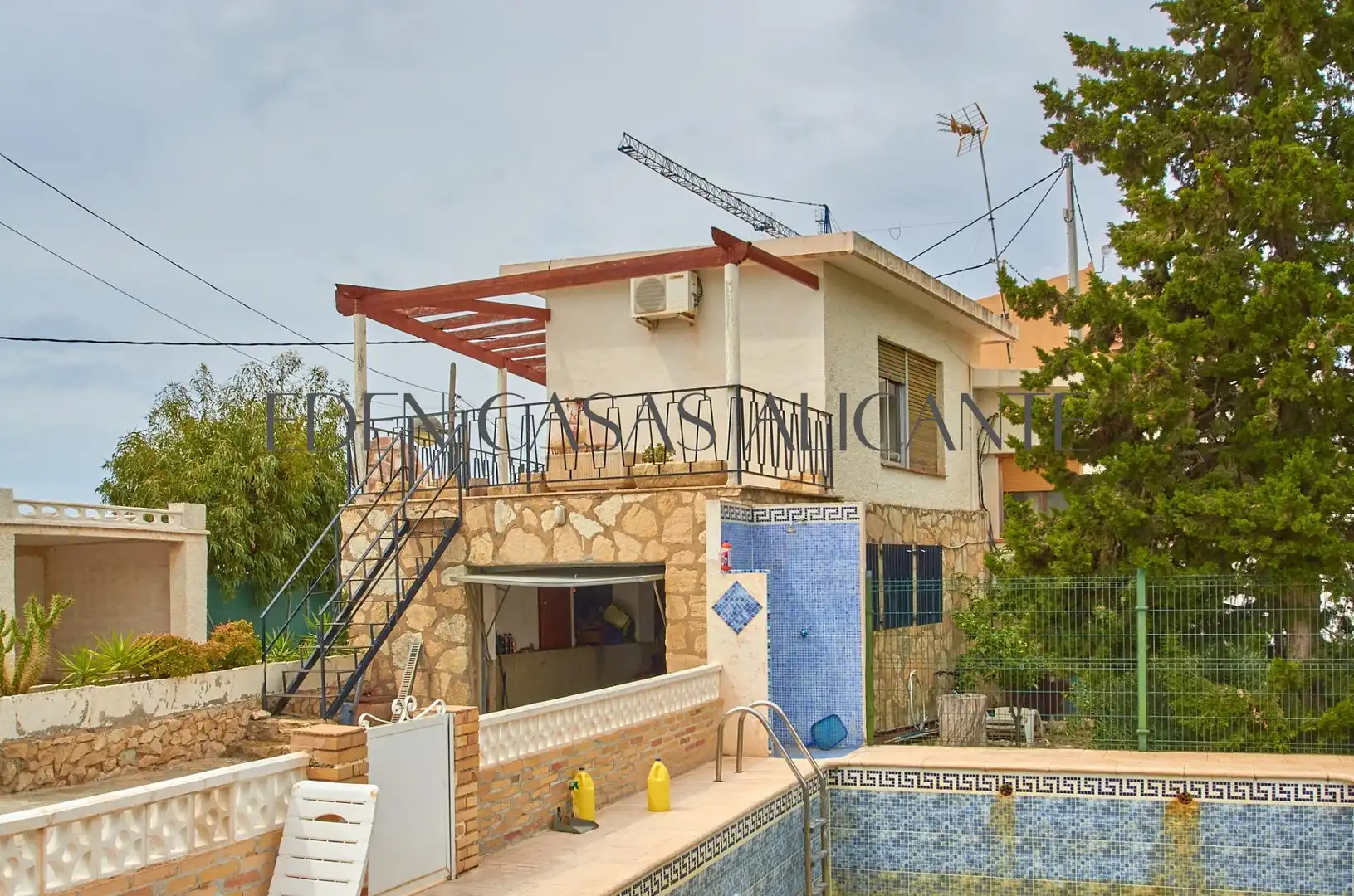 Exterior view of Houses for sale in El Campello  with Air Conditioner, Heating and Private garden
