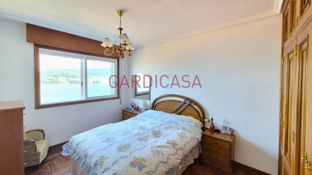 Bedroom of Flat for sale in Redondela  with Heating, Parquet flooring and Storage room