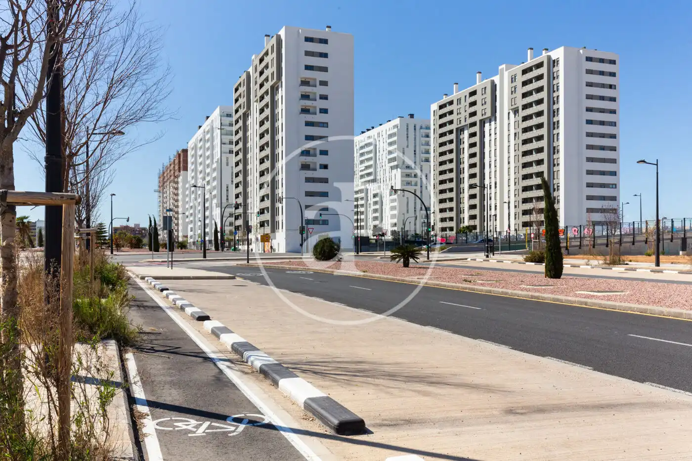 Vista exterior de Piso en venta en Valencia con Aire acondicionado, Calefacción y Jardín privado