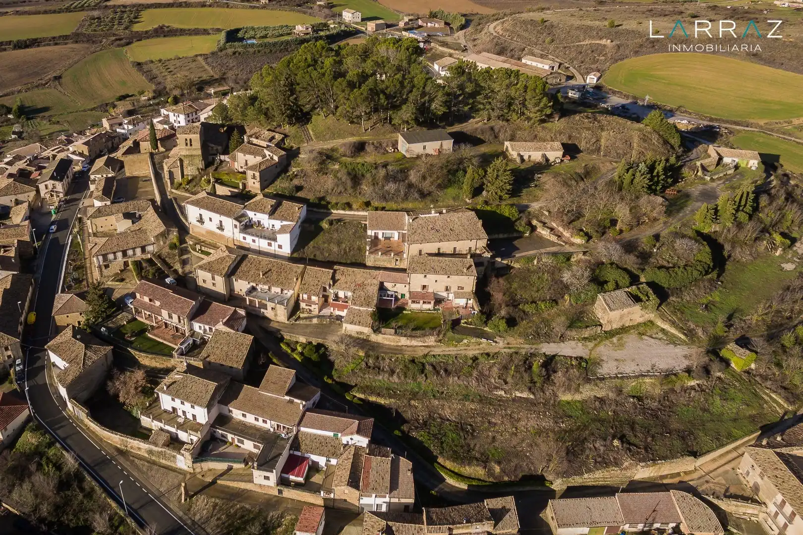 Vista exterior de Finca rústica en venta en Eslava con Jardín privado, Terraza y Trastero