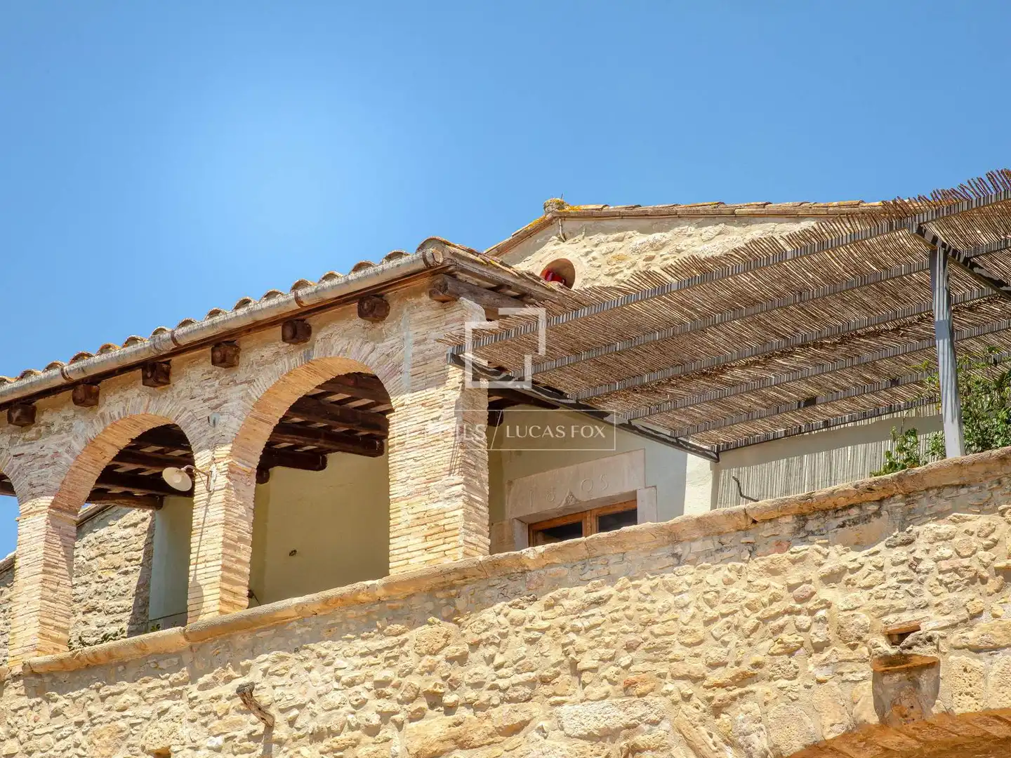 Vista exterior de Finca rústica en venda en Vilademuls amb Calefacció, Jardí privat i Terrassa