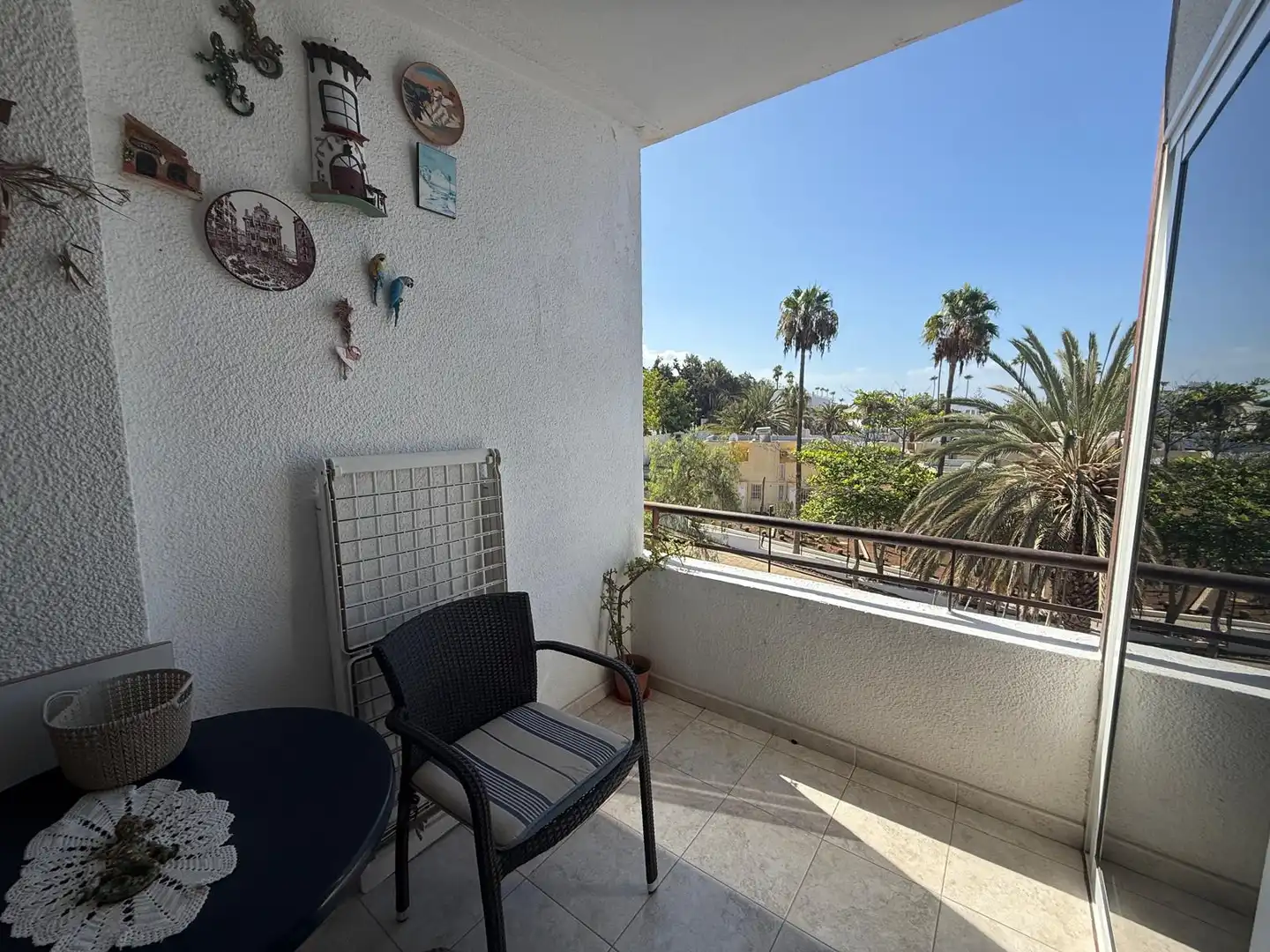 Terrasse von Wohnungen zum Verkauf in Adeje mit Terrasse, Möbliert und Ofen