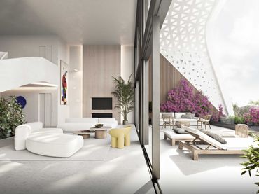 Penthouse with balcony for sale in A-2100