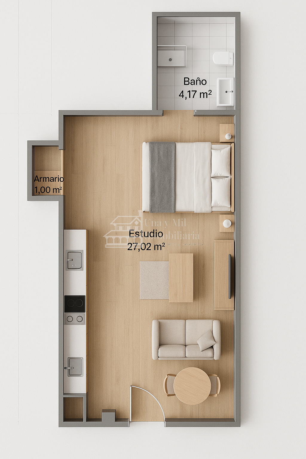 Habitación de Estudio en venta en Salamanca Capital con Calefacción